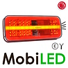 WAS WAS NÉON look feu arrière E-marque 3 fonctions avec plaque d'immatriculation 12/24 volts E-marque WAS WAS NÉON look feu arrière E-marque 3 fonctions avec plaque d'immatriculation 12/24 volts E-marque