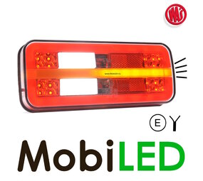 WAS NEON look rear light 5 functions with license plate