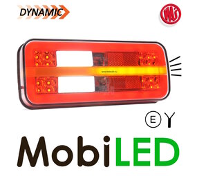 WAS NEON look dynamic rear light 5 functions with license plate