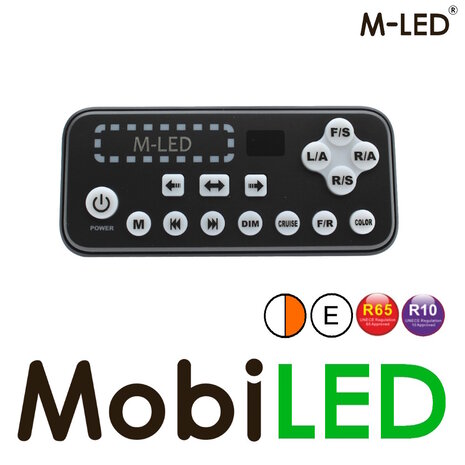 M-LED M-LED Road Pilot roof set complete R65-R10 150 cm dark look M-LED M-LED Road Pilot roof set complete R65-R10 150 cm dark look