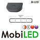 M-LED M-LED Road Pilot dakset compleet R65-R10 150 cm dark look M-LED M-LED Road Pilot dakset compleet R65-R10 150 cm dark look