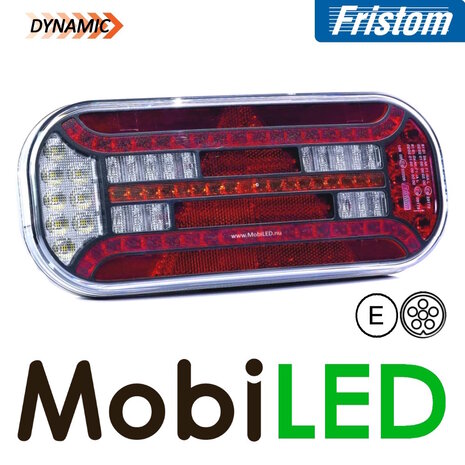 Fristom Rear light 5 functions triangle reflector left bayonet