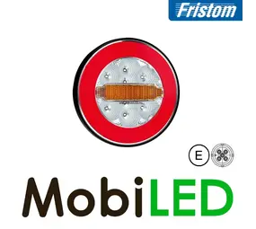 Fristom FT-113 Neon look rond feu arrière 3 fonctions baïonnette Fristom FT-113 Neon look rond feu arrière 3 fonctions baïonnette