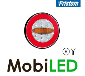 Fristom FT-113 Neon look rond achterlicht 3 functies kabel Fristom FT-113 Neon look rond achterlicht 3 functies kabel