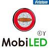 Fristom Fristom FT-113 Neon look Rond achterlicht 3 functies kabel E-keur Fristom Fristom FT-113 Neon look Rond achterlicht 3 functies kabel E-keur