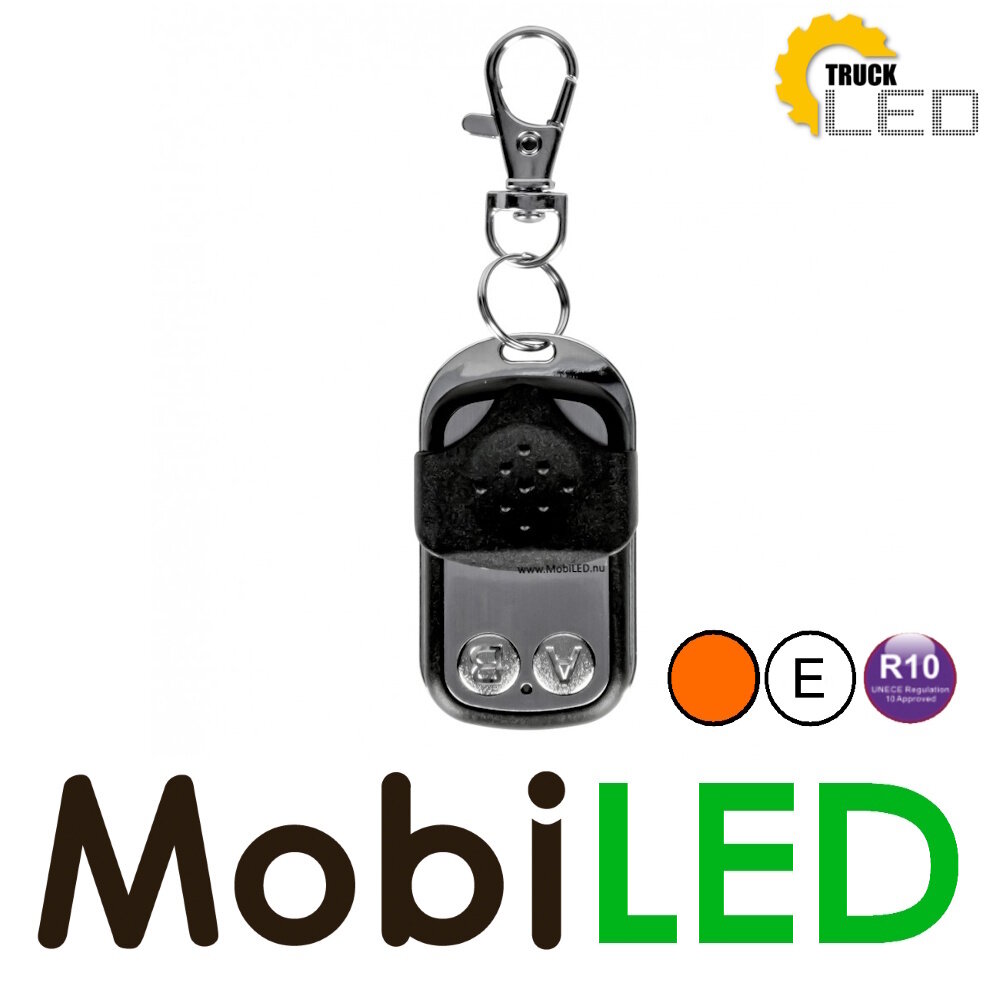 TruckLED Rotating beacon / flash lamp rechargeable with remote control magnet E-mark