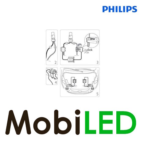 Philips Philips 5W 12V CANbusset Philips Philips 5W 12V CANbusset