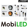 LAZER Lazer Sentinel Highline Wit 9 inch 130W met flitser E-keur LAZER Lazer Sentinel Highline Wit 9 inch 130W met flitser E-keur