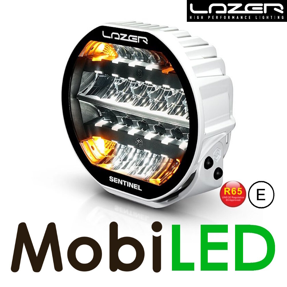 LAZER Sentinel Highline blanc 9 pouces 130W avec flash LAZER Sentinel Highline blanc 9 pouces 130W avec flash