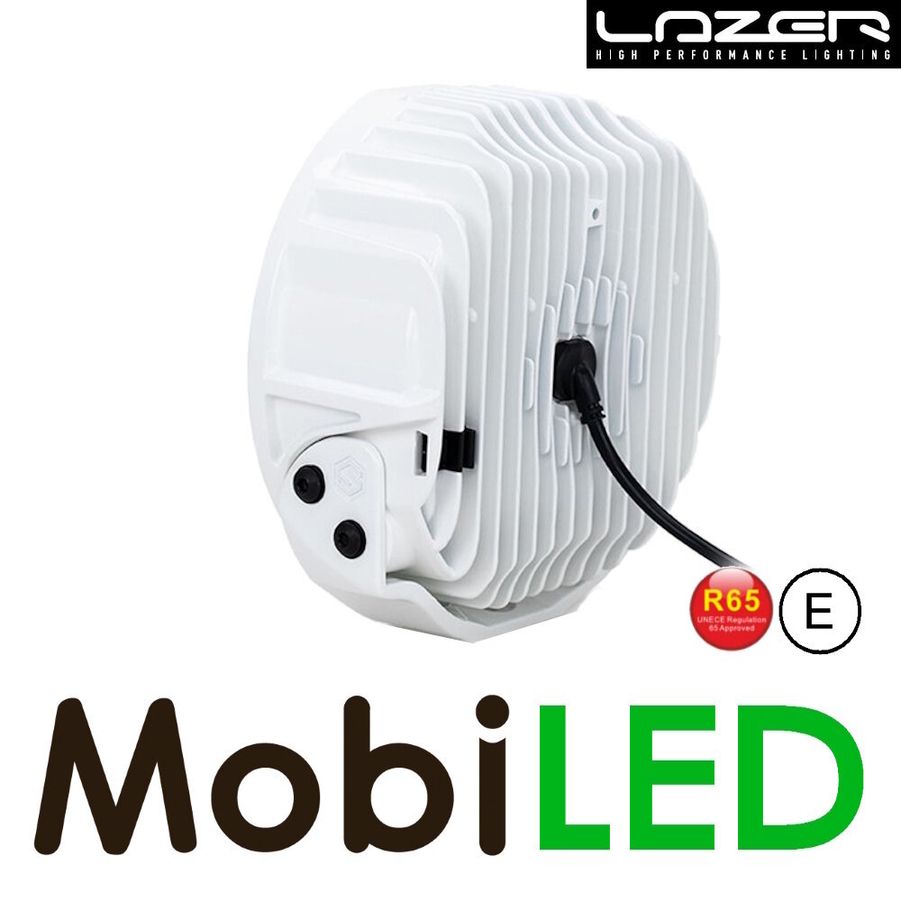 LAZER Lazer Sentinel Highline Blanc 9 pouces 130W avec flash E-marque LAZER Lazer Sentinel Highline Blanc 9 pouces 130W avec flash E-marque
