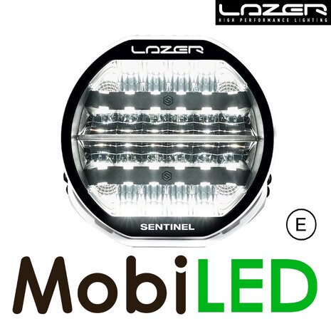 LAZER Lazer Sentinel Highline White 9 inch 130W E-mark LAZER Lazer Sentinel Highline White 9 inch 130W E-mark