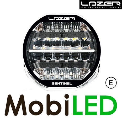 LAZER Lazer Sentinel Highline White 9 inch 130W E-mark LAZER Lazer Sentinel Highline White 9 inch 130W E-mark
