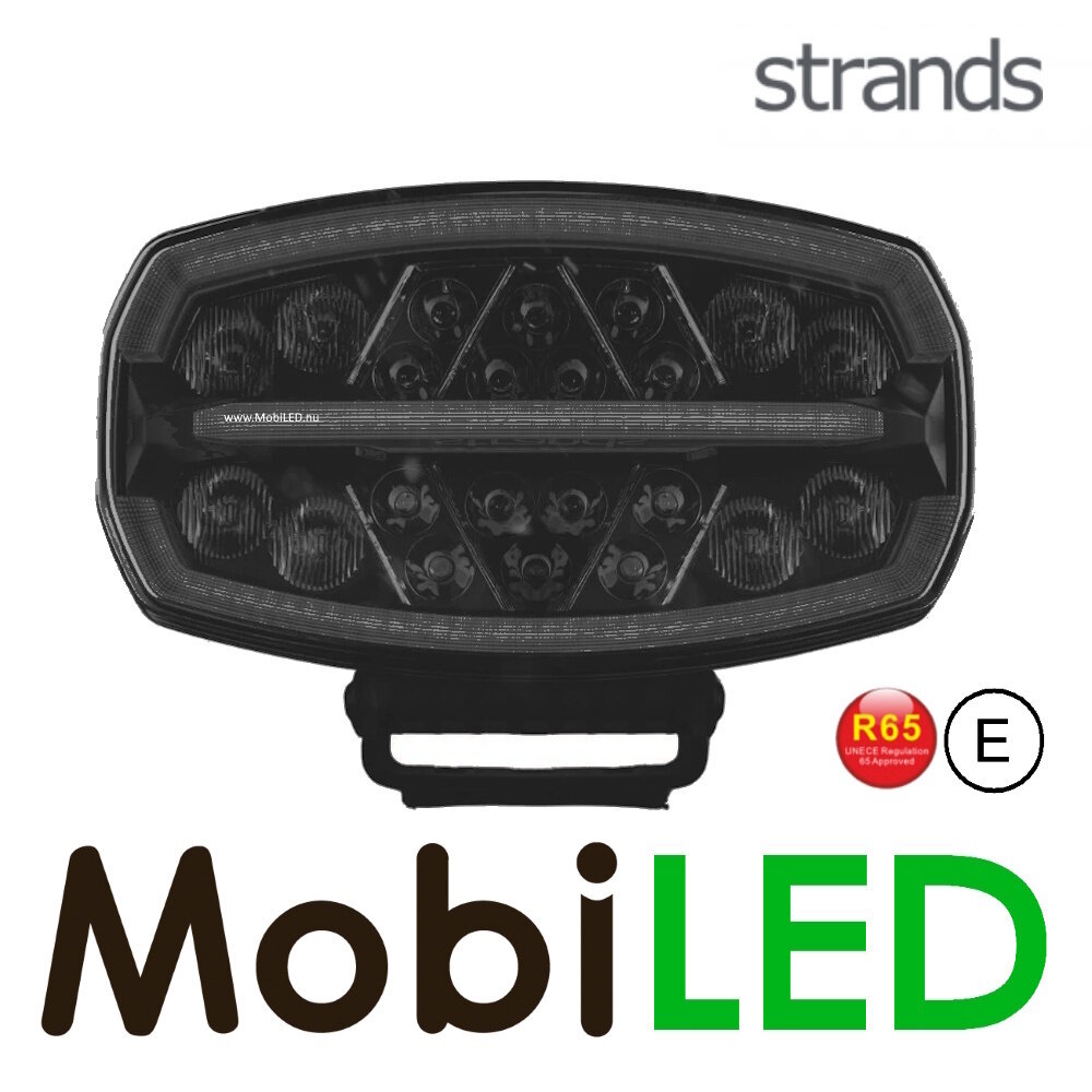 Strands Strands Firefly One 9 pouces feu de position ambre et blanc et flash E-mark