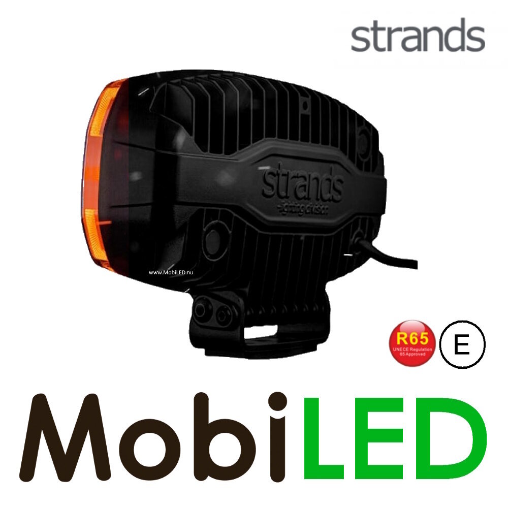 Strands Strands Firefly One amber/white position light and flash 9 inch E-mark Strands Strands Firefly One amber/white position light and flash 9 inch E-mark