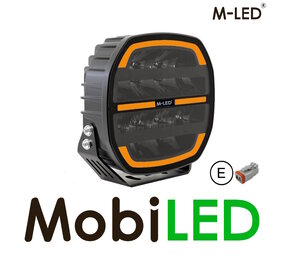 M-LED Phoenix combo feu de position ambre/ blanc 7 pouces