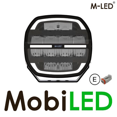 M-LED M-LED Phoenix combo with amber and white position light 7 inch E-mark