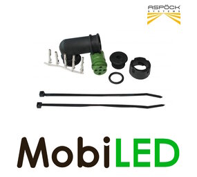 Aspöck Aspock 5 polige bajonet haaks Rechts Aspöck Aspock 5 polige bajonet haaks Rechts