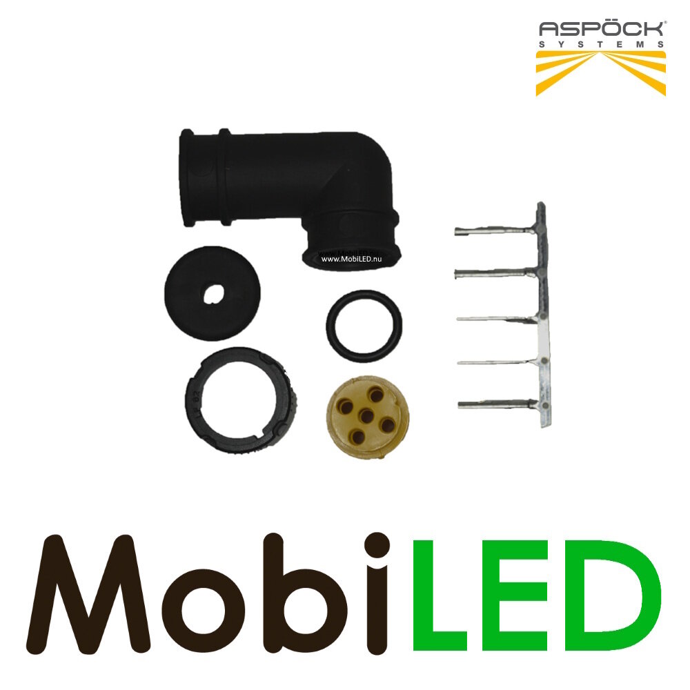 Aspöck Aspock 5 pin bajonet right-angled Left Aspöck Aspock 5 pin bajonet right-angled Left