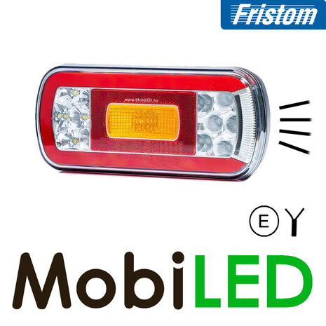 Fristom Fristom FT-130 Neon look  achterlichten set met kentekenverlichting