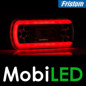 Jeu de feux arrière Fristom FT-130 Neon look avec éclairage de la plaque baïonnette