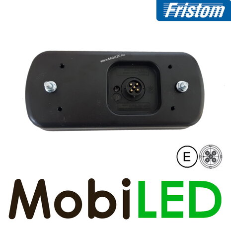 Fristom Jeu de feux arrière Fristom FT-130 Neon look avec éclairage de la plaque baïonnette Fristom Jeu de feux arrière Fristom FT-130 Neon look avec éclairage de la plaque baïonnette