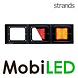 Strands Strands IZE LED Frame 3 x Vierkant Strands Strands IZE LED Frame 3 x Vierkant
