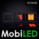 Strands Strands IZE LED Frame 3 x Vierkant Strands Strands IZE LED Frame 3 x Vierkant