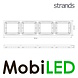Strands Strands IZE LED Frame 4 x Carré Strands Strands IZE LED Frame 4 x Carré