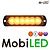 M-LED Flasheur ambre 6 LED Dark look