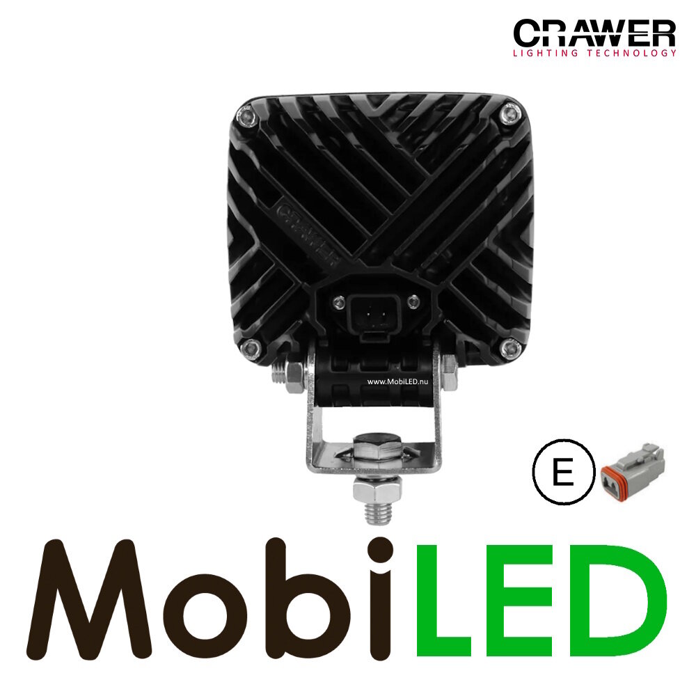 Crawer Crawer Worklight 55W square E-mark Crawer Crawer Worklight 55W square E-mark