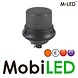 M-LED M-LED Beacon / flash lamp DIN mounting dark lens E-mark M-LED M-LED Beacon / flash lamp DIN mounting dark lens E-mark
