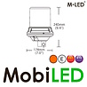 M-LED M-LED Balise rotative / lampe flash montage DIN lentille sombre E-marque M-LED M-LED Balise rotative / lampe flash montage DIN lentille sombre E-marque