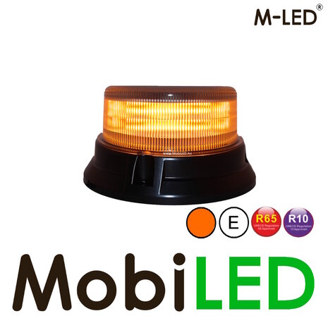 M-LED M-LED Balise / lampe flash montage fixe lentille sombre E-marque