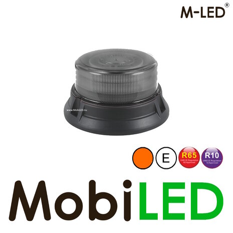 M-LED M-LED Balise / lampe flash montage fixe lentille sombre E-marque