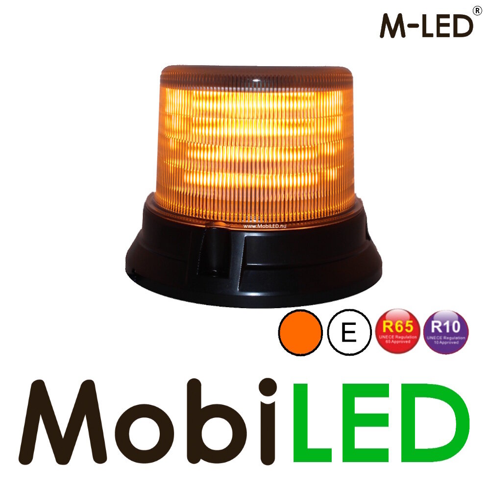 M-LED M-LED Rotating beacon / flash lamp fixed mounting dark lens E-mark