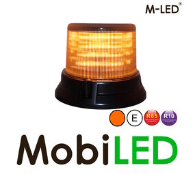 M-LED Rotating beacon / flasher fixed mounting dark look