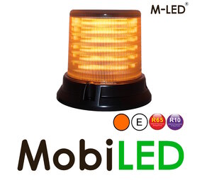M-LED Beacon / flasher fixed mounting dark look