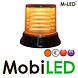 M-LED M-LED Balise / lampe flash montage fixe lentille sombre E-marque M-LED M-LED Balise / lampe flash montage fixe lentille sombre E-marque