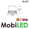 M-LED M-LED Balise rotative / lampe flash montage fixe lentille sombre E-marque
