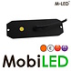 M-LED M-LED Flasher amber with Halo ring amber smoke E-mark M-LED M-LED Flasher amber with Halo ring amber smoke E-mark