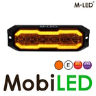 M-LED M-LED Flitser amber met Halo ring amber smoke E-keur