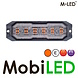 M-LED M-LED Flash ambre avec anneau Halo rouge smoke E-marque