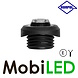 HORPOL Marker light Red Graphite round mounting E-mark HORPOL Marker light Red Graphite round mounting E-mark