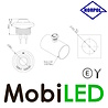 HORPOL Markeerverlichting rood graphite ronde montage E-keur HORPOL Markeerverlichting rood graphite ronde montage E-keur