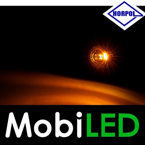 HORPOL Feu de gabarit ambre Graphite montage plat E-mark HORPOL Feu de gabarit ambre Graphite montage plat E-mark