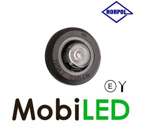 HORPOL Marker light white graphite flat mount