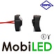 HORPOL Marking slim line 4 LEDs Graphite Red 12-24 volt E-mark HORPOL Marking slim line 4 LEDs Graphite Red 12-24 volt E-mark