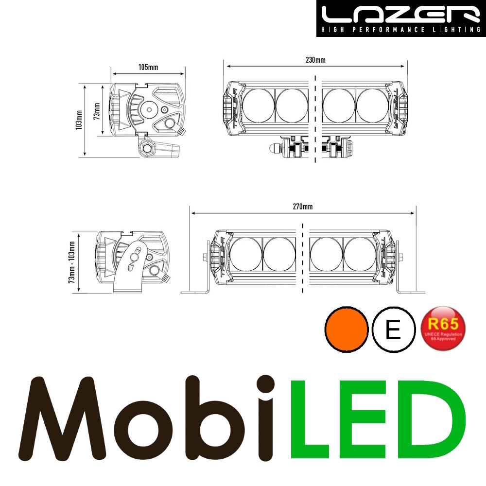 LAZER LAZER Triple-R 750 with flash light 230 mm 52W
