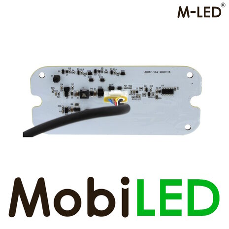 M-LED Talmu Binnenwerk Wit Geel met Amber flitser