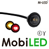 M-LED M-LED Markeerverlichting geel/rood dark look E-keur M-LED M-LED Markeerverlichting geel/rood dark look E-keur